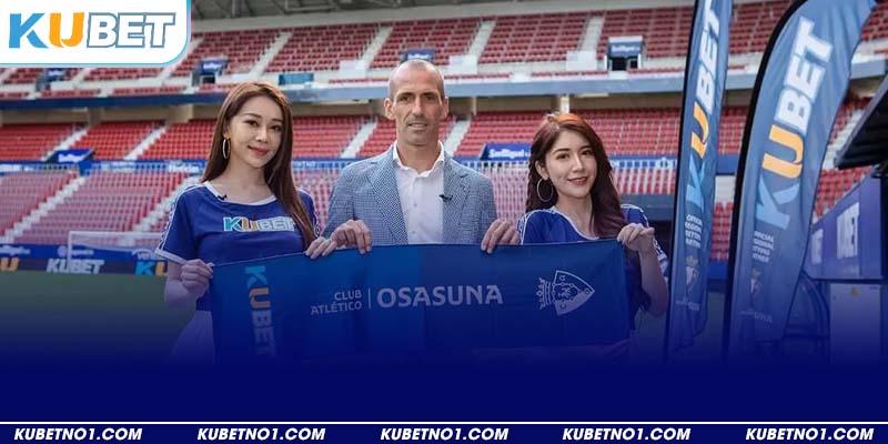 Kubet hợp tác với câu lạc bộ bóng đá CA Osasuna