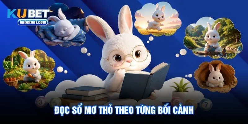 Đọc sổ mơ thỏ theo từng bối cảnh Đọc sổ mơ thỏ theo từng bối cảnh