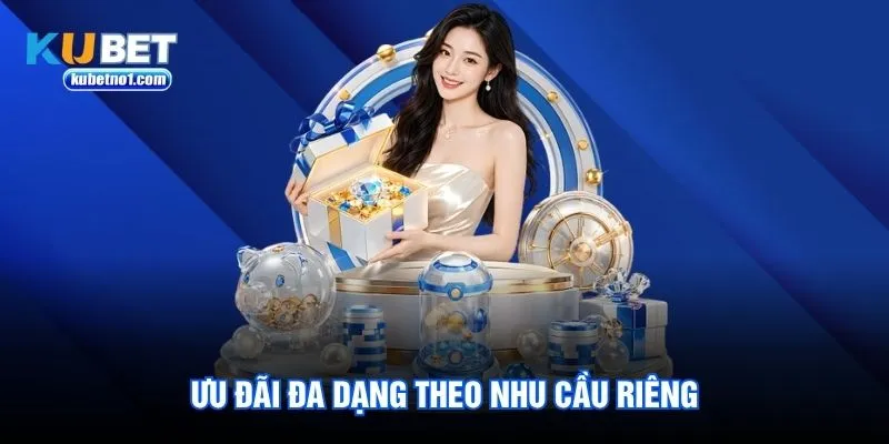 Ưu đãi đa dạng theo nhu cầu riêng Ưu đãi đa dạng theo nhu cầu riêng